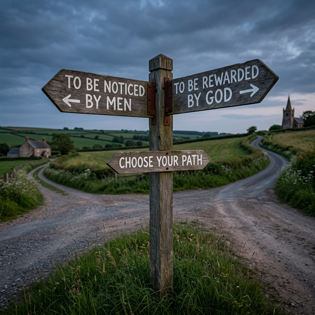 Noticed by Men or Rewarded by God