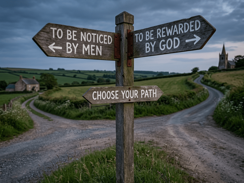 Noticed by Men or Rewarded by&nbsp;God